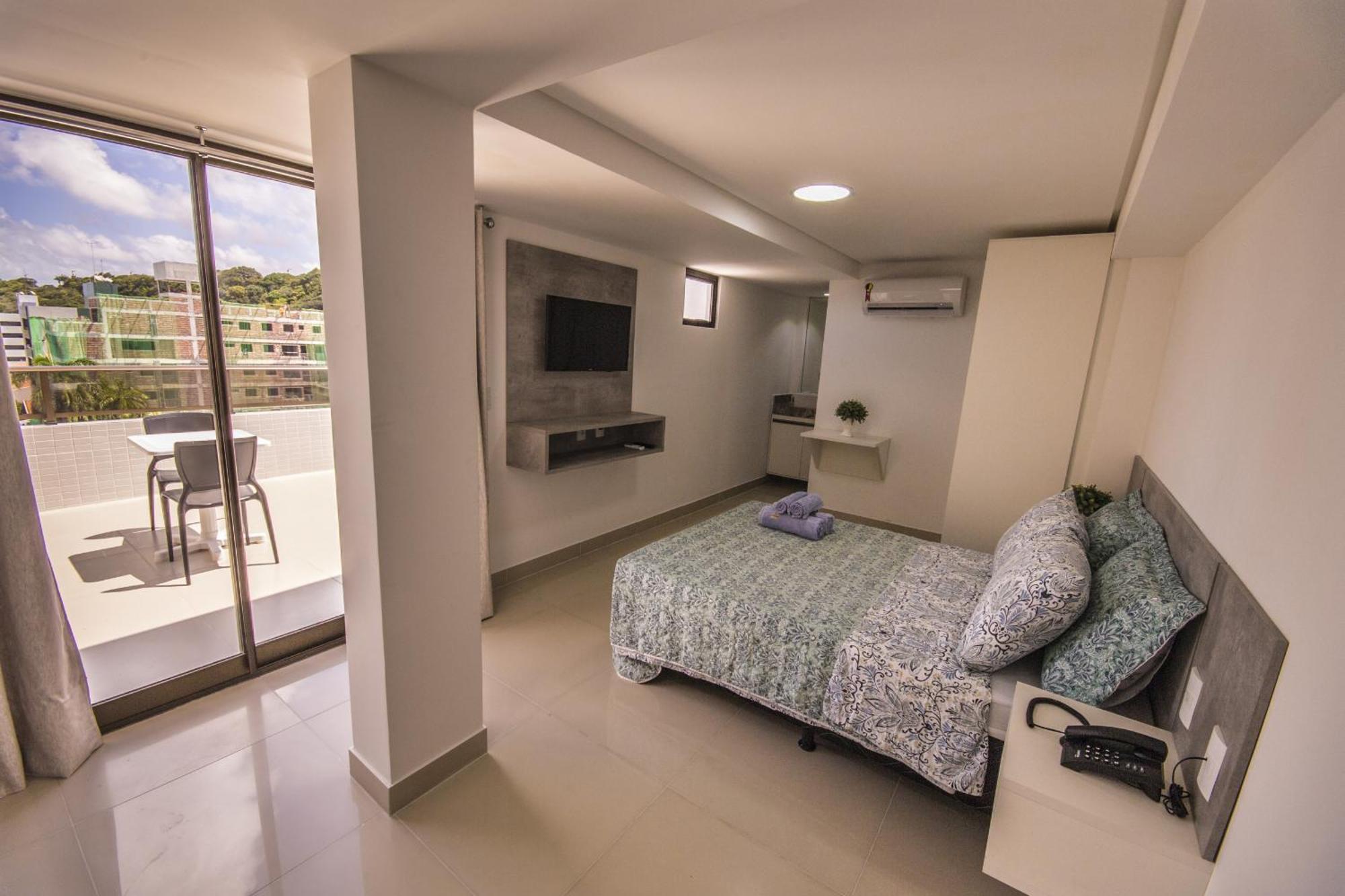 Aparthotel Goldflat Cabo Branco By Penareiaturbr João Pessoa Habitación foto